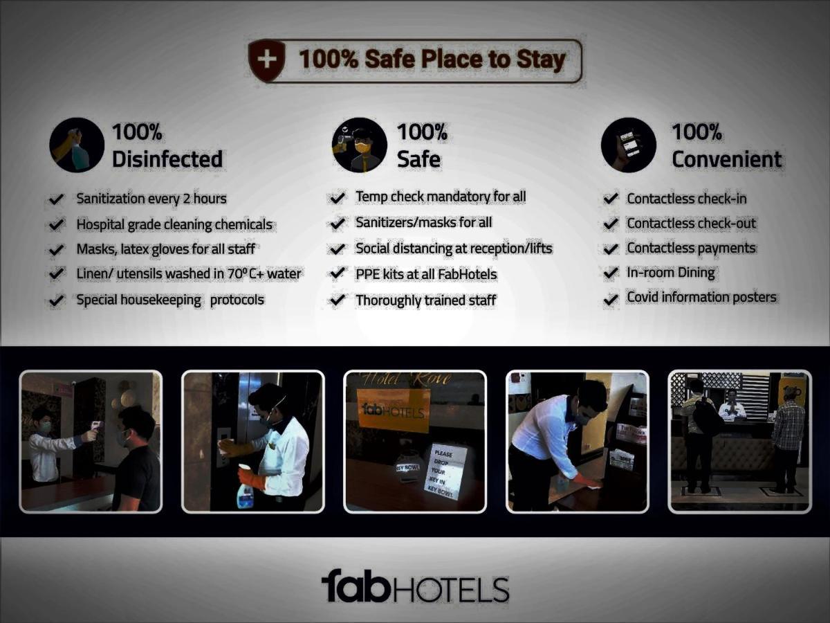 FabHotel Rajat Crown Bhopal Exterior foto